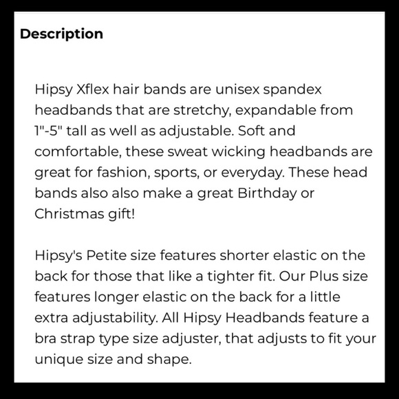 NWOT Hipsy Set of 8 XFlex Adjustable Stretchy Headbands Multicolors Size: Reg - Picture 7 of 16